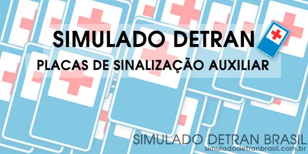 Simulado Detran Placas Auxiliares (Exclusivo)