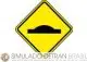 simulado detran placas de advertência saliencia ou lombada