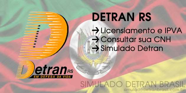 Detran RS – Consultas, IPVA, Simulado Detran