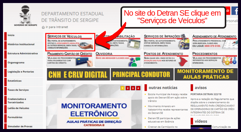 Consulta de Veículos Detran Sergipe Consulta de Veículos Detran Sergipe