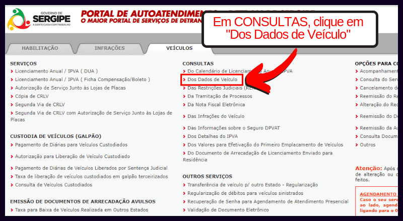 Consulta de Veículos Sergipe Consulta de Veículos Sergipe