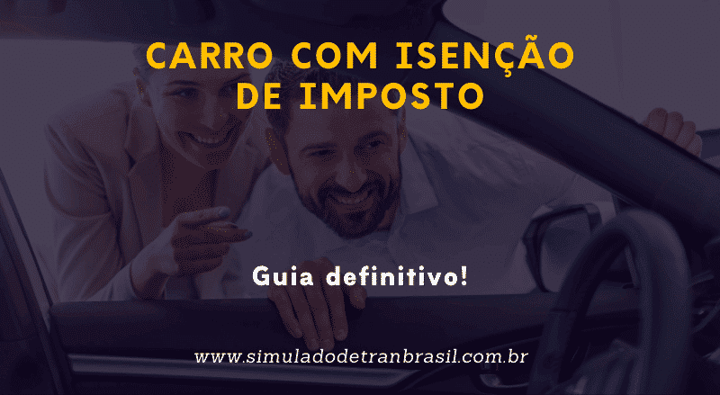 carro com isenção de imposto